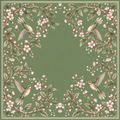 Sage Aviary Mahjong Mat (Pre-Order)